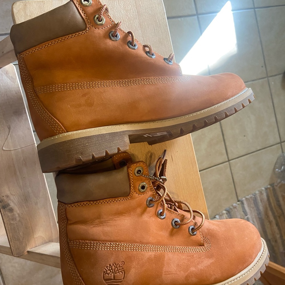 Timberland premium water resistant 6 inch boot. Size 6